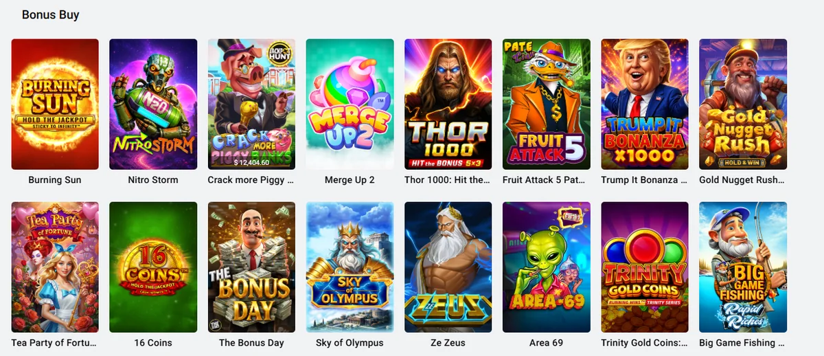 Bonus Buy Slots