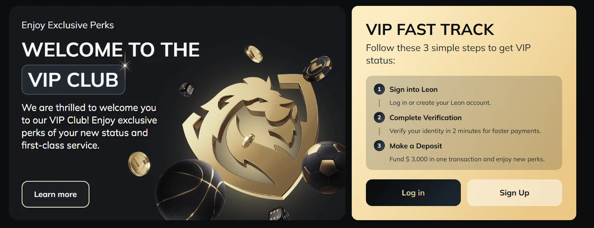 LEON Casino VIP Club